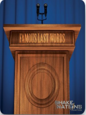 cover image of Famous Last Words